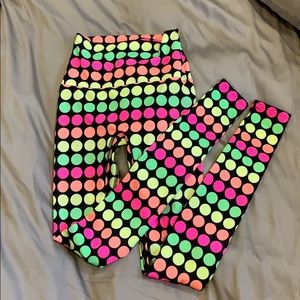 K-Deer leggings in Glow Dot